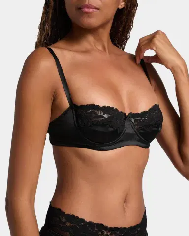 Dolce & Gabbana Lace Semi-Padded Balconette Bra | Thumbnail 5 Dolce & Gabbana Lace Semi-Padded Balconette Bra | Thumbnail 5