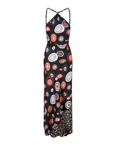 Staud Charli Printed Silk Maxi Dress | Thumbnail 1 Staud Charli Printed Silk Maxi Dress | Thumbnail 1