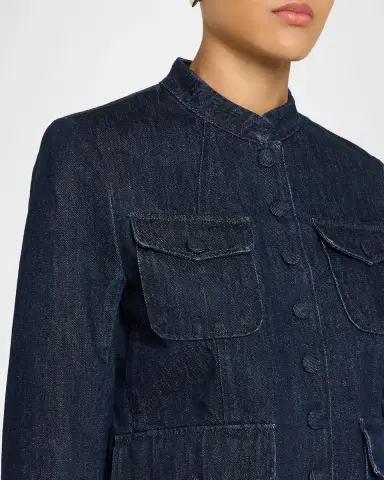 rag & bone Mercer Denim Blazer | Thumbnail 5 rag & bone Mercer Denim Blazer | Thumbnail 5