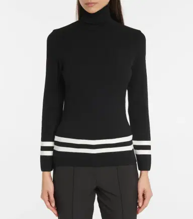 Fusalp Striped turtleneck knit sweater | Thumbnail 2 Fusalp Striped turtleneck knit sweater | Thumbnail 2