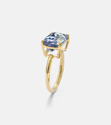 Octavia Elizabeth 18kt gold ring with aquamarine | Thumbnail 2 Octavia Elizabeth 18kt gold ring with aquamarine | Thumbnail 2