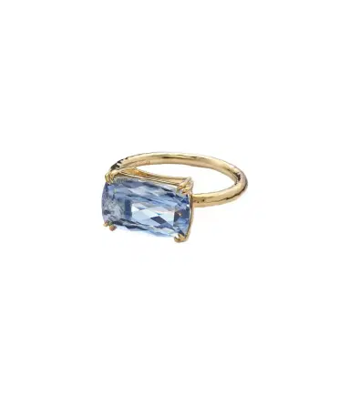 Octavia Elizabeth 18kt gold ring with aquamarine | Thumbnail 1 Octavia Elizabeth 18kt gold ring with aquamarine | Thumbnail 1