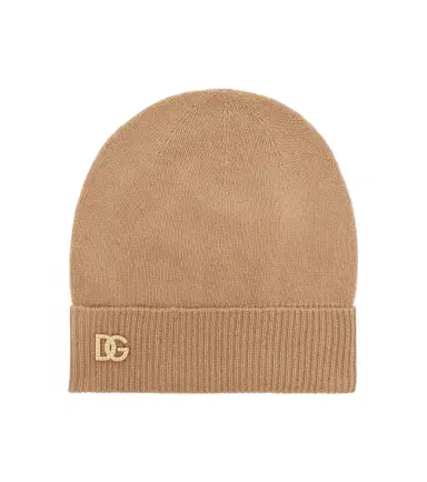 Dolce & Gabbana DG embellished virgin wool beanie | Thumbnail 1 Dolce & Gabbana DG embellished virgin wool beanie | Thumbnail 1
