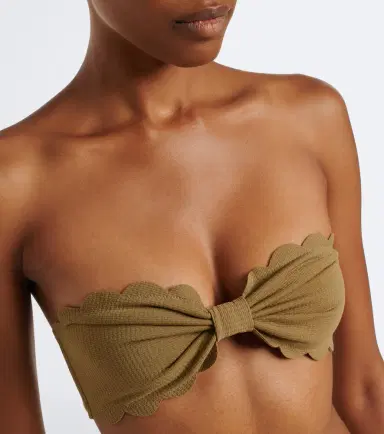 Marysia Antibes scalloped bandeau bikini top | Thumbnail 3 Marysia Antibes scalloped bandeau bikini top | Thumbnail 3