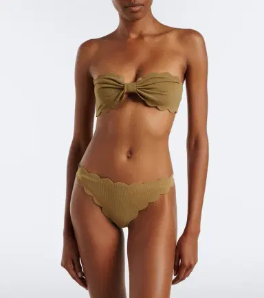Marysia Antibes scalloped bandeau bikini top | Thumbnail 4 Marysia Antibes scalloped bandeau bikini top | Thumbnail 4