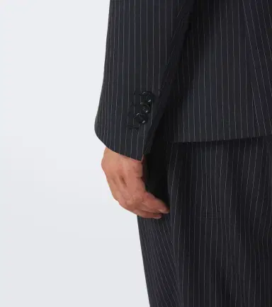Dolce & Gabbana Pinstripe double-breasted wool-blend blazer | Thumbnail 3 Dolce & Gabbana Pinstripe double-breasted wool-blend blazer | Thumbnail 3