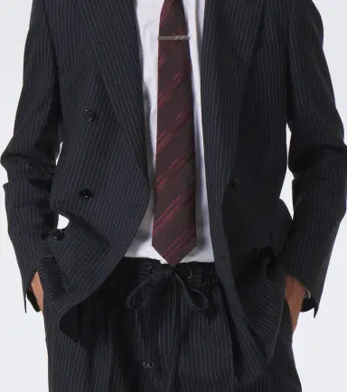 Dolce & Gabbana Pinstripe double-breasted wool-blend blazer | Thumbnail 7 Dolce & Gabbana Pinstripe double-breasted wool-blend blazer | Thumbnail 7