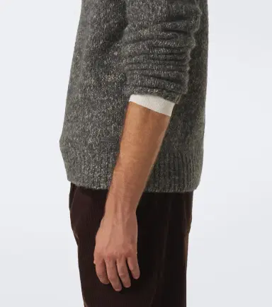 Dolce & Gabbana Wool, alpaca, and linen polo sweater | Thumbnail 4 Dolce & Gabbana Wool, alpaca, and linen polo sweater | Thumbnail 4