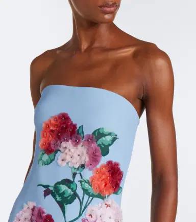 Carolina Herrera Embellished floral-appliqué bustier gown | Thumbnail 3 Carolina Herrera Embellished floral-appliqué bustier gown | Thumbnail 3