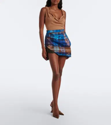 Vivienne Westwood Zora draped plaid miniskirt | Thumbnail 2 Vivienne Westwood Zora draped plaid miniskirt | Thumbnail 2