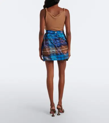 Vivienne Westwood Zora draped plaid miniskirt | Thumbnail 3 Vivienne Westwood Zora draped plaid miniskirt | Thumbnail 3