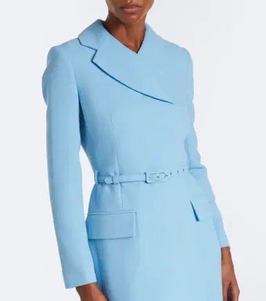 Emilia Wickstead Kalonice wool crêpe midi dress | Thumbnail 2 Emilia Wickstead Kalonice wool crêpe midi dress | Thumbnail 2