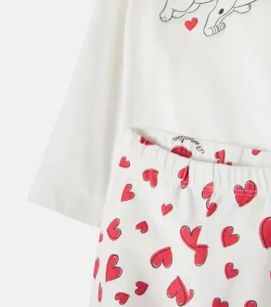 Monnalisa x Disney Baby cotton T-shirt and pants set | Thumbnail 2 Monnalisa x Disney Baby cotton T-shirt and pants set | Thumbnail 2
