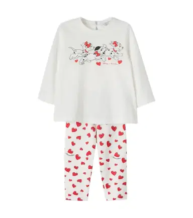 Monnalisa x Disney Baby cotton T-shirt and pants set | Thumbnail 1 Monnalisa x Disney Baby cotton T-shirt and pants set | Thumbnail 1