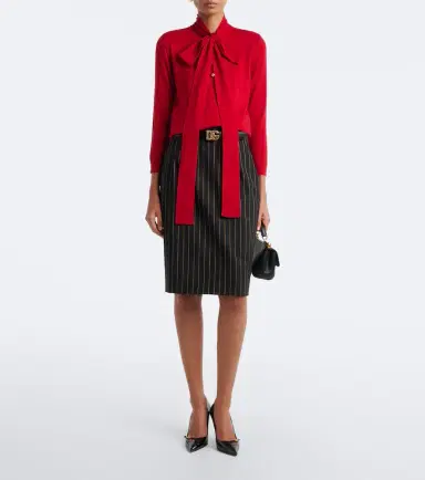 Dolce & Gabbana Bow-detail virgin wool sweater | Thumbnail 5 Dolce & Gabbana Bow-detail virgin wool sweater | Thumbnail 5