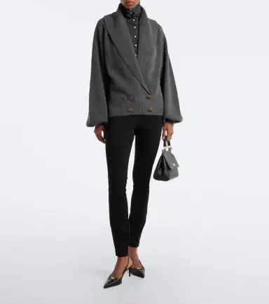 Dolce & Gabbana Embellished virgin wool cardigan | Thumbnail 2 Dolce & Gabbana Embellished virgin wool cardigan | Thumbnail 2