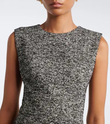 Dolce & Gabbana Wool and silk-blend tweed midi dress | Thumbnail 2 Dolce & Gabbana Wool and silk-blend tweed midi dress | Thumbnail 2