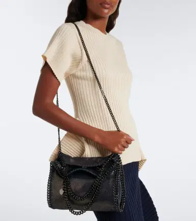 Stella McCartney Falabella Mini top-handle bag | Thumbnail 6 Stella McCartney Falabella Mini top-handle bag | Thumbnail 6