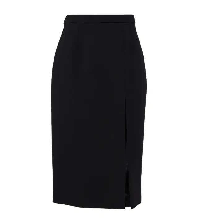 Wool-blend pencil skirt Wool-blend pencil skirt