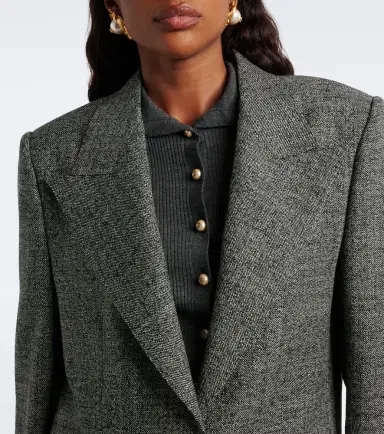 Dolce & Gabbana Virgin wool tweed blazer | Thumbnail 5 Dolce & Gabbana Virgin wool tweed blazer | Thumbnail 5