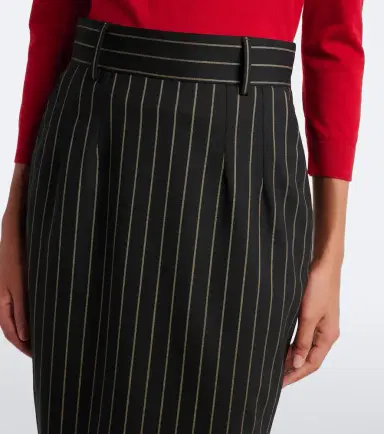 Dolce & Gabbana Pinstriped wool pencil skirt | Thumbnail 2 Dolce & Gabbana Pinstriped wool pencil skirt | Thumbnail 2