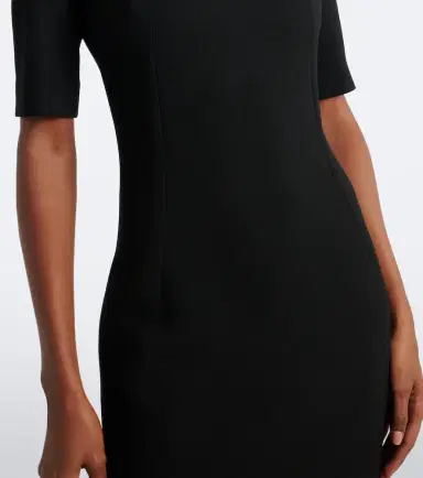 Dolce & Gabbana Virgin wool crêpe midi dress | Thumbnail 5 Dolce & Gabbana Virgin wool crêpe midi dress | Thumbnail 5