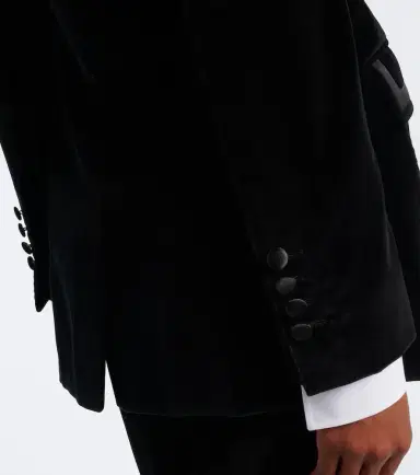 Dolce & Gabbana Cotton and silk-blend velvet blazer | Thumbnail 7 Dolce & Gabbana Cotton and silk-blend velvet blazer | Thumbnail 7