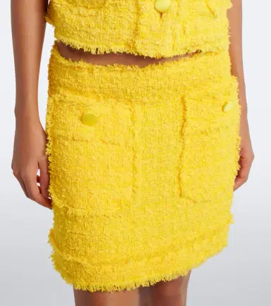 Dolce & Gabbana Cotton-blend tweed miniskirt | Thumbnail 4 Dolce & Gabbana Cotton-blend tweed miniskirt | Thumbnail 4