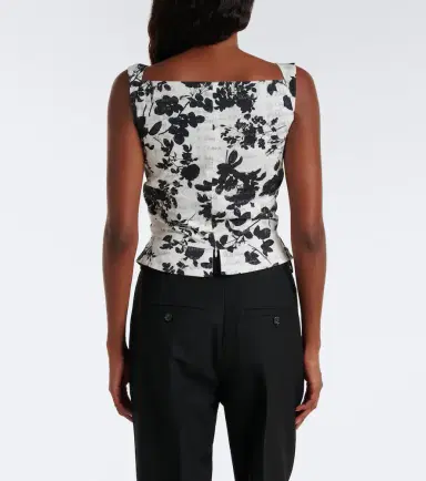 Vivienne Westwood Sunday floral bustier top | Thumbnail 6 Vivienne Westwood Sunday floral bustier top | Thumbnail 6