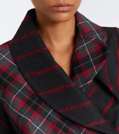 Vivienne Westwood Stormy peplum tartan wool jacket | Thumbnail 6 Vivienne Westwood Stormy peplum tartan wool jacket | Thumbnail 6