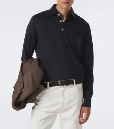 Kiton Cotton polo shirt | Thumbnail 7 Kiton Cotton polo shirt | Thumbnail 7