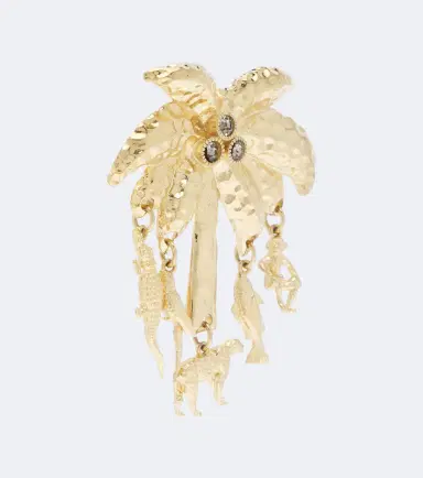 Jacquemus Palmier embellished drop earrings | Thumbnail 2 Jacquemus Palmier embellished drop earrings | Thumbnail 2