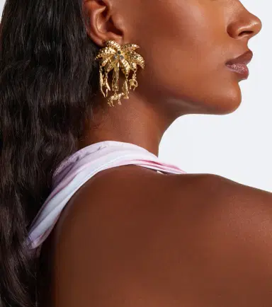 Jacquemus Palmier embellished drop earrings | Thumbnail 6 Jacquemus Palmier embellished drop earrings | Thumbnail 6