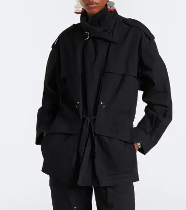 Isabel Marant Adelys cotton-blend gabardine jacket | Thumbnail 4 Isabel Marant Adelys cotton-blend gabardine jacket | Thumbnail 4