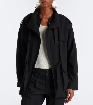 Isabel Marant Adelys cotton-blend gabardine jacket | Thumbnail 5 Isabel Marant Adelys cotton-blend gabardine jacket | Thumbnail 5