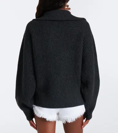 Isabel Marant Miranda wool and cashmere polo sweater | Thumbnail 3 Isabel Marant Miranda wool and cashmere polo sweater | Thumbnail 3