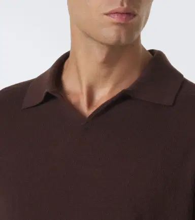 The Row Ripley cashmere polo sweater | Thumbnail 3 The Row Ripley cashmere polo sweater | Thumbnail 3