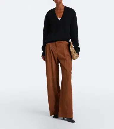 ARMA Dena suede wide-leg pants | Thumbnail 5 ARMA Dena suede wide-leg pants | Thumbnail 5