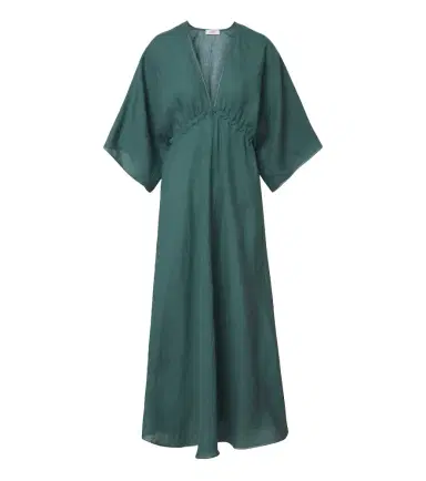 Eres Brilliance linen midi dress | Thumbnail 1 Eres Brilliance linen midi dress | Thumbnail 1