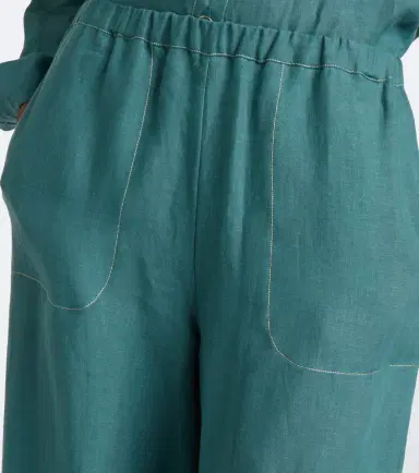 Eres Éblouissant linen wide-leg pants | Thumbnail 3 Eres Éblouissant linen wide-leg pants | Thumbnail 3