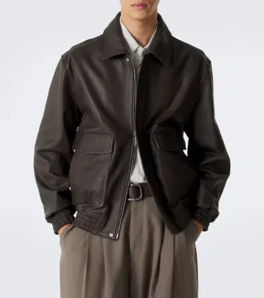 Arma Bari leather blouson jacket | Thumbnail 2 Arma Bari leather blouson jacket | Thumbnail 2