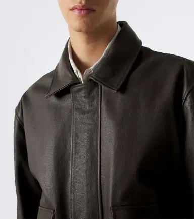 Arma Bari leather blouson jacket | Thumbnail 4 Arma Bari leather blouson jacket | Thumbnail 4