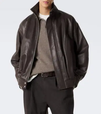ARMA Paulo leather blouson jacket | Thumbnail 6 ARMA Paulo leather blouson jacket | Thumbnail 6