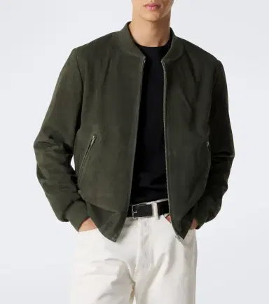 Arma Didier suede bomber jacket | Thumbnail 5 Arma Didier suede bomber jacket | Thumbnail 5