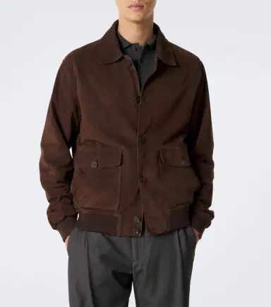 Arma Tomme reversible suede blouson jacket | Thumbnail 2 Arma Tomme reversible suede blouson jacket | Thumbnail 2