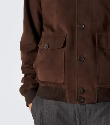 Arma Tomme reversible suede blouson jacket | Thumbnail 7 Arma Tomme reversible suede blouson jacket | Thumbnail 7
