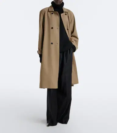 The Row Emma double-breasted wool coat | Thumbnail 4 The Row Emma double-breasted wool coat | Thumbnail 4