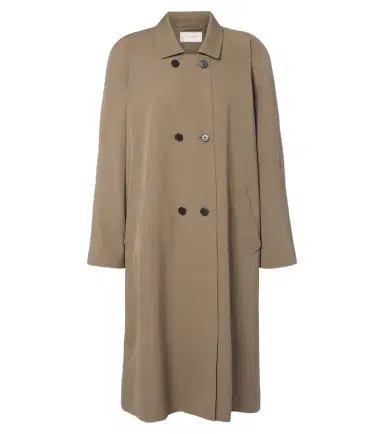 The Row Emma double-breasted wool coat | Thumbnail 1 The Row Emma double-breasted wool coat | Thumbnail 1