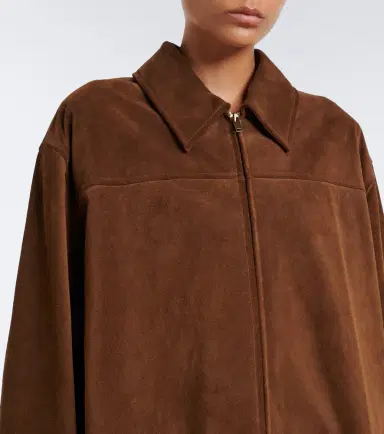 The Row Dakara suede coat | Thumbnail 2 The Row Dakara suede coat | Thumbnail 2