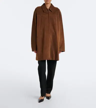 The Row Dakara suede coat | Thumbnail 5 The Row Dakara suede coat | Thumbnail 5